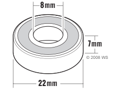 Skateboard Bearings Size Skateboard Bearings Size